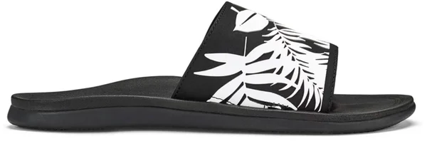 Olukai Punua Olu Women's Slide Sandals Black, Lau - 10