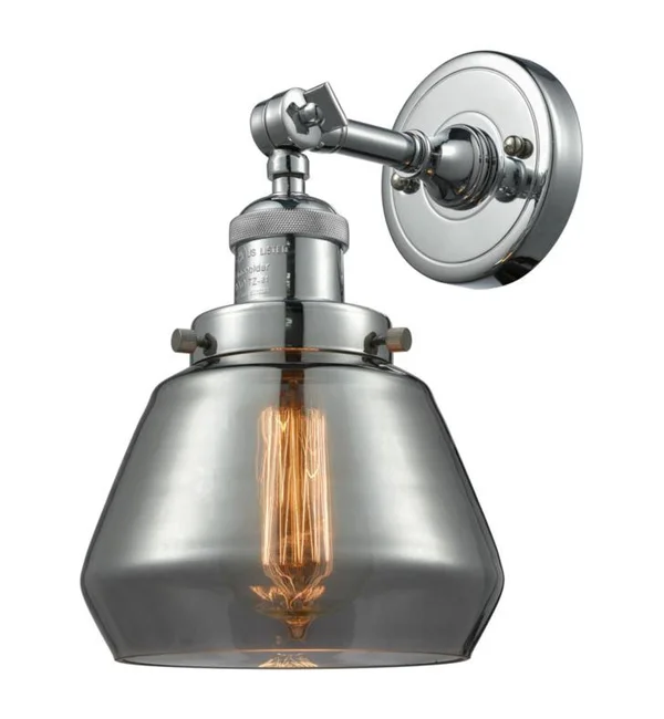 Innovations Lighting Fulton 1 Light Sconce 203 AC G173 (Antique Copper)