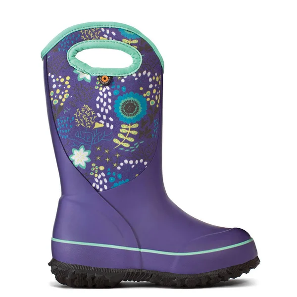 BOGS Slushie Reef - Girls 8 Toddler Purple Boot Medium