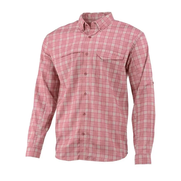 Huk Men's Tide Point Plaid LS