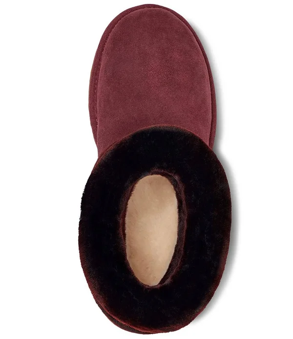Ugg Women's Fluff Mini Belted Suede 1112483 - 5, Black