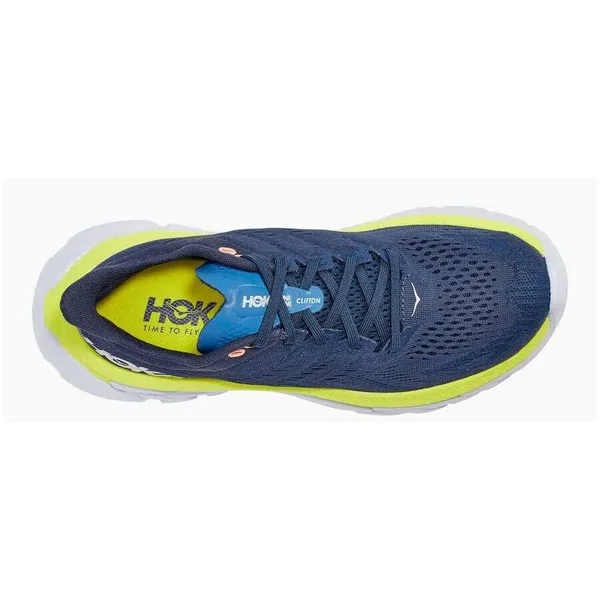 Hoka One One Women's Clifton Edge Shoe - 9.5 - Outer Space, Orchid Hush