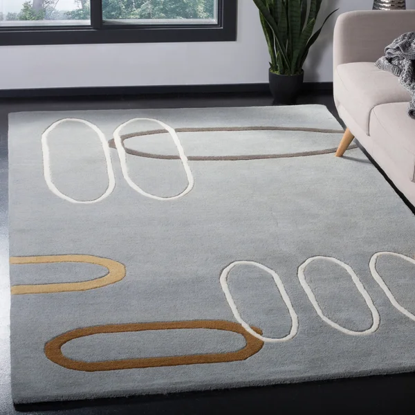 Safavieh Soho SOH801B 3&6x22 x 5&6x22 Blue - Multi Area Rug