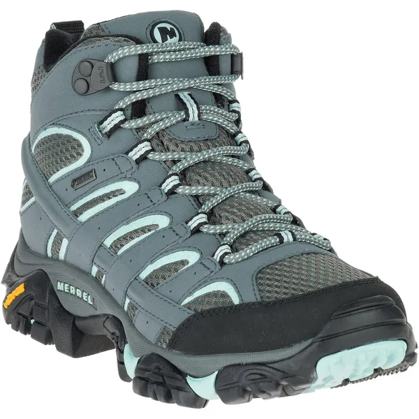 Merrell Women's Moab 2 Mid Gore-Tex Boot - 8.5 Wide - Sedona Sage