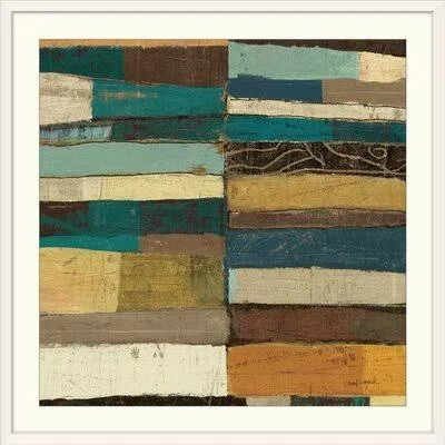 &Eileen V Blue& Cheryl Warrick Painting Print Great Big Canvas Format: White Framed - Size: 20x22 H x 20x22 W x 1x22 D