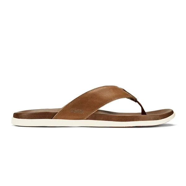 Olukai Men's Nalukai Sandal - 8 - Tan/Tan