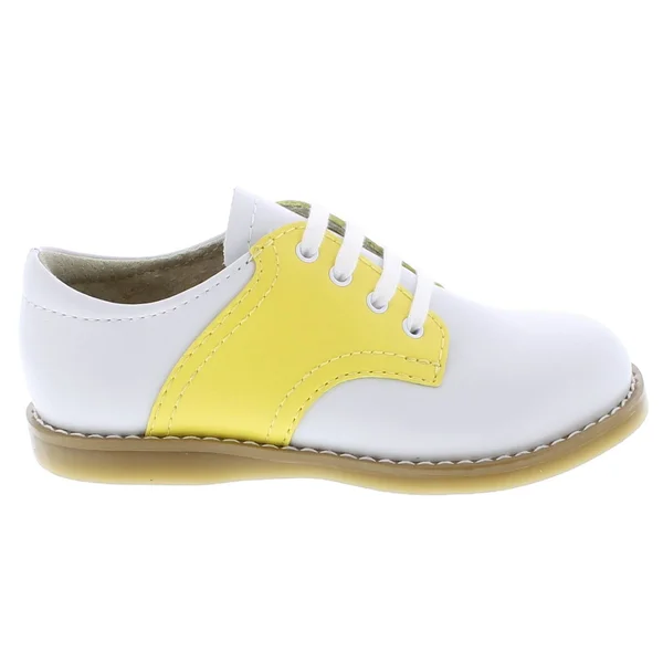 Toddler Boy's Footmates Cheer Oxford, Size 7.5 M/W - White