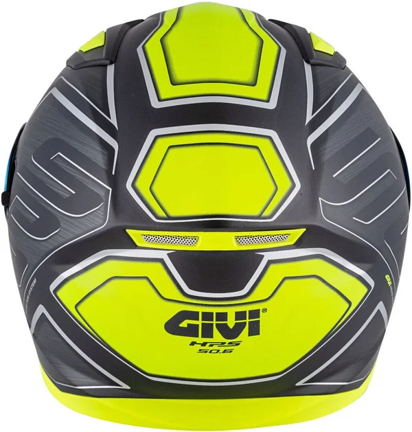 Givi 50.6 Sport Deep Limited Edition Helmet - black-yellow, Size 2XL