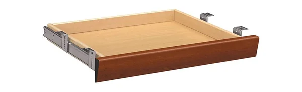 HON Laminate Angled Center Drawer - 22W x 15 3/8d x 2 1/2h, Cognac