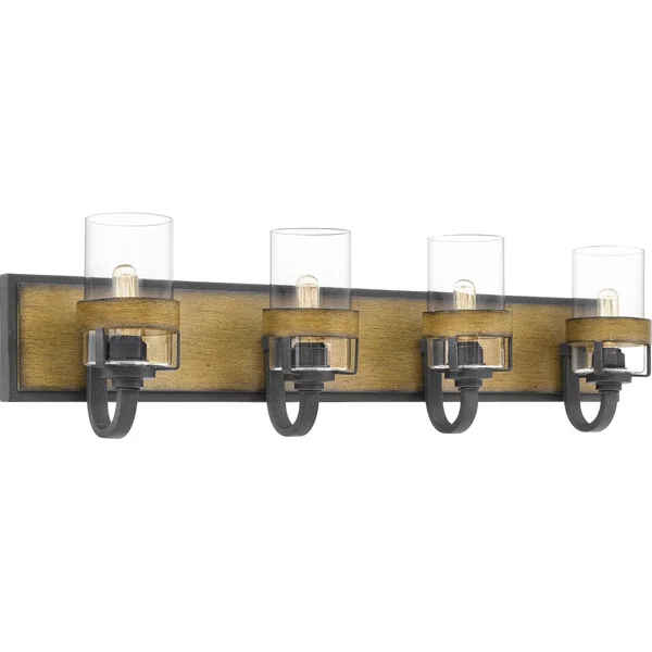 Quoizel FIN8634AWN Finch Bath Light - Aged Walnut