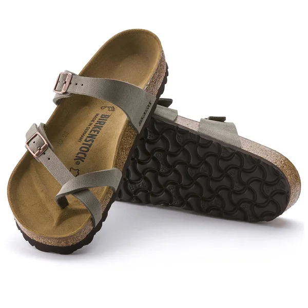 Birkenstock Women's Mayari (41 Stone Birkibuc)