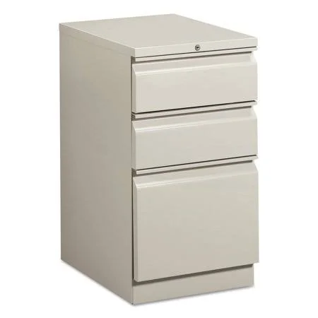 HON Mobile Box/Box/File Pedestal - 15W x 20D x 28H, Gray