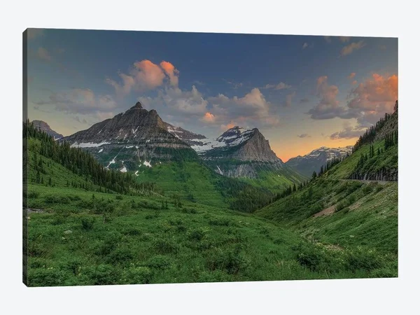 Bill Sherrell Canvas Prints - Sunset in Paradise ( scenic & landscapes > Sky > Clouds art)