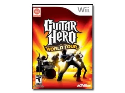 Wii Guitar Hero World Tour - Stand Alone Guitar