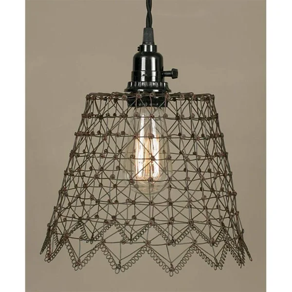 French Wire Pendant Lamp