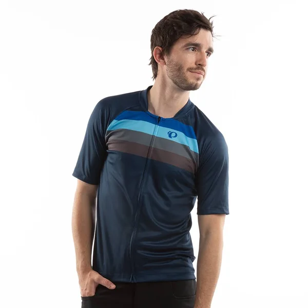 Pearl Izumi Canyon Graphic Jersey - Men's Navy/Lapis aspect - S