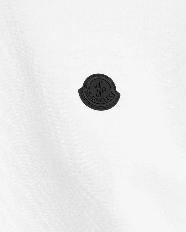 Moncler - Women Logo Sweatshirt Hoodie White L
