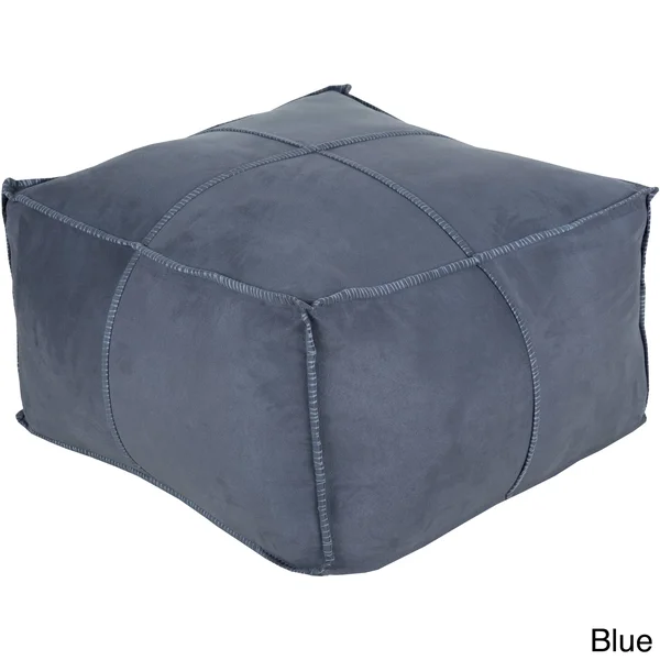 Surya Obsidian Cube Pouf