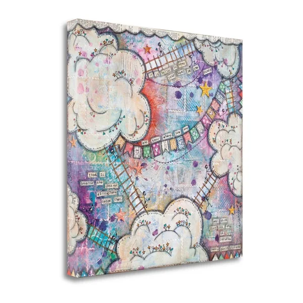 26x22 x 26x22 Inthe Clouds by Denise Braun Fine Art Giclee Print