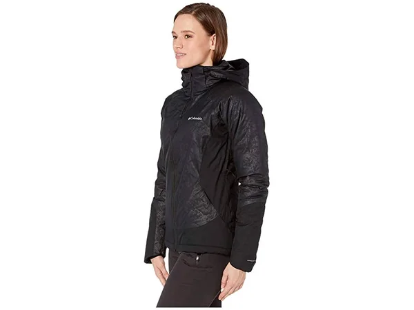 Columbia Women's Veloca Vixen Jacket - Xs, Black Slopes Emboss, Black