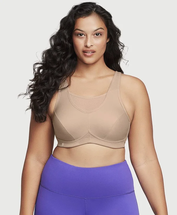 Glamorise No Bounce Cami Sports Bra - Cafe (1066) 44G