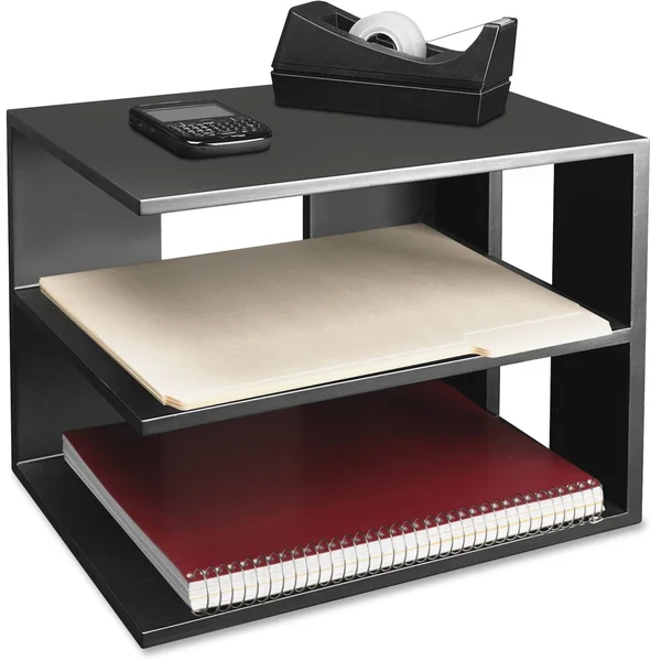 Victor 1120-5 Corner Shelf, Black