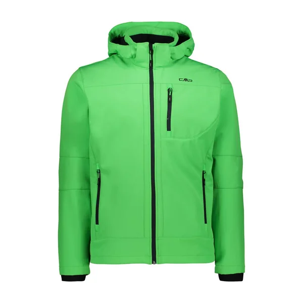 Cmp Zip Hood Softshell Jacket with Detachable Hood Fluorescent Green M