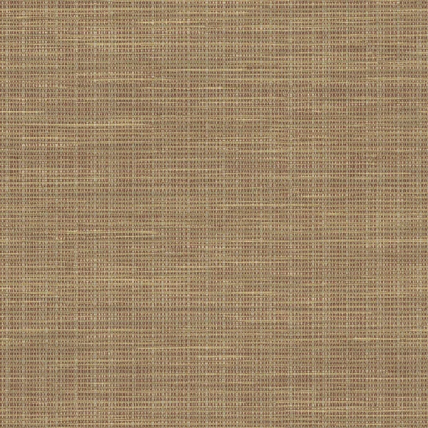 Kent Red Faux Grasscloth Wallpaper