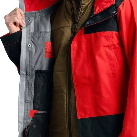 The North Face DRT Jacket - Medium - Fiery Red - TNF Black