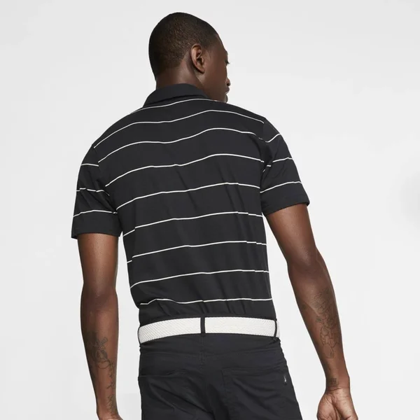 Nike Men's Stripe Player Golf Polo - Size: XL, Black