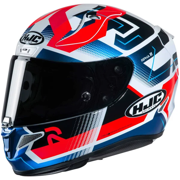 HJC RPHA 11 Pro Nectus Red Blue Helmet Size Large - SpeedAddicts.com