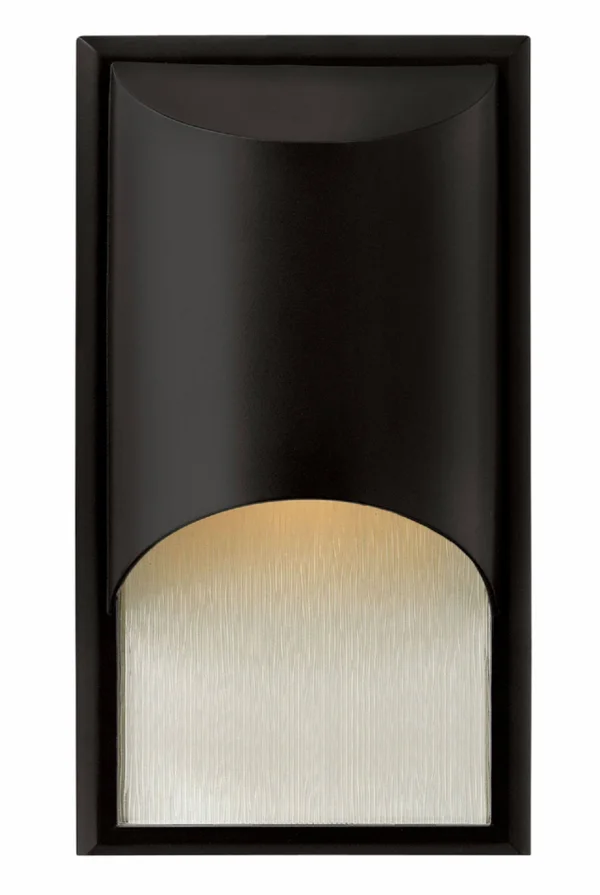 Hinkley Lighting 1830SK-LED Cascade Outdoor Wall Light - Satin Black