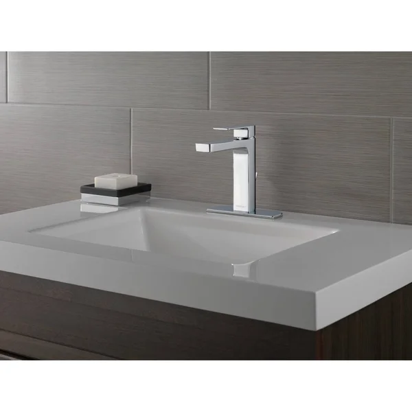 Peerless P1519LF-BN-HA Xander Single Handle Hi-Arc Bathroom Faucet, Brushed Nickel