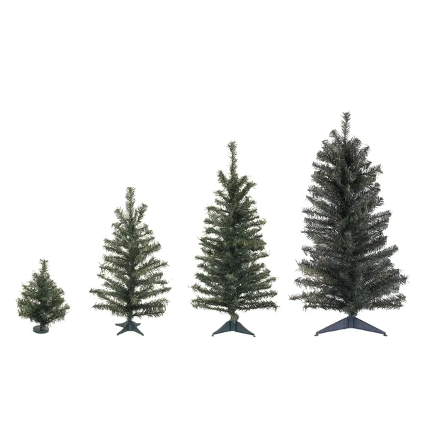 Vickerman 36x22 Canadian Pine Artificial Christmas Tree 35 LED Lights Multi-Color C812879LED