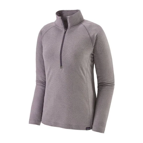 Patagonia Women's Black Capilene Midweight Zip-Neck