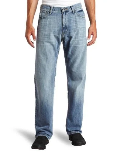 Nautica Jeans Men's Relaxed Light Hatch Jean, Hokline Blue, 30Wx32L