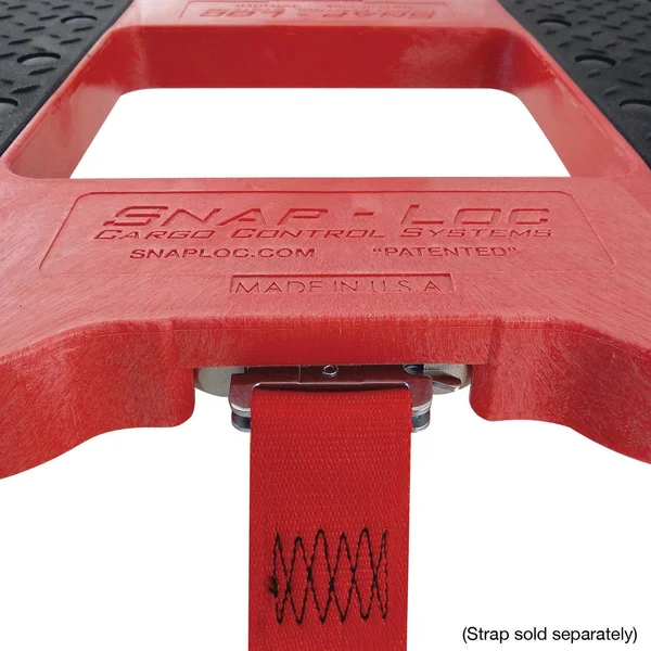 Snap-Loc 1500 lb All-Terrain Professional E-Track Push Cart Dolly Red, 32" x 20