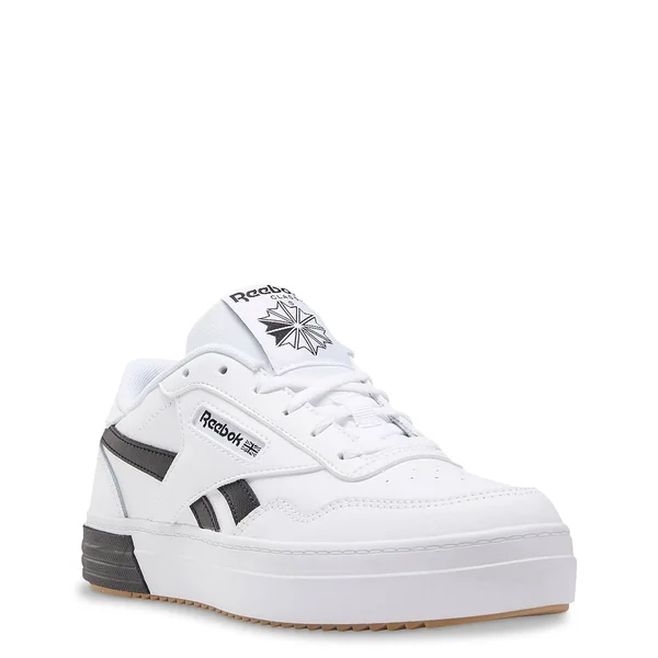 Reebok Club Memt Sneaker - Women's, White/Black, Size 6, Sneakers