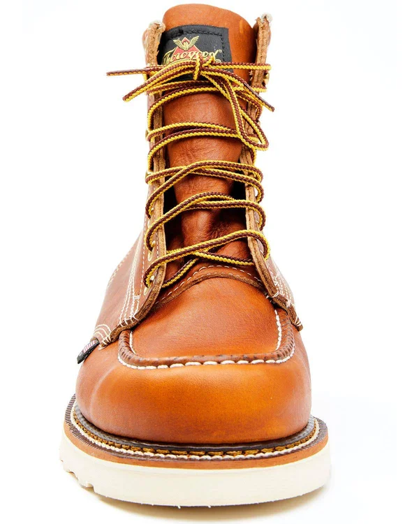 Thorogood Men's American Heritage 6in Moc Toe Wedge Boot