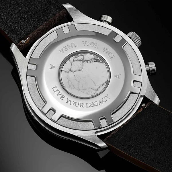Vincero The Altitude - Silver/Pine Sil-For-A12