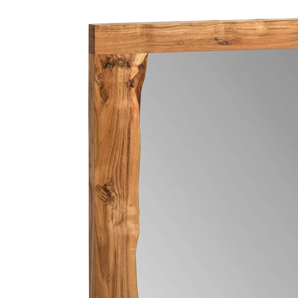 Alpine Natural Live Edge Wood 48x22 Mirror
