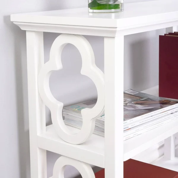Paloma Cottage White Bookcase (389572)