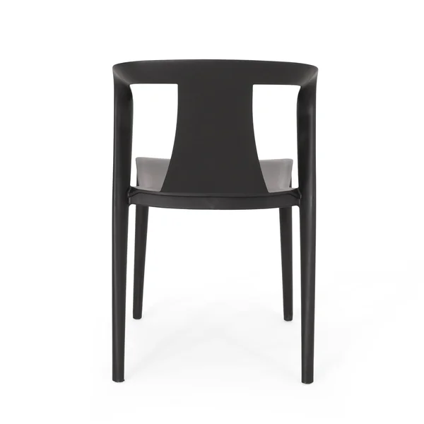 Orchid Outdoor Stacking Dining Chair (Set of 2) by Christopher Knight Home - 21.50x22 W x 19.50x22 D x 30.50x22 H - White