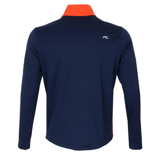 KJUS Retention Jacket Blood Orange/Atlanta Blue - SS19