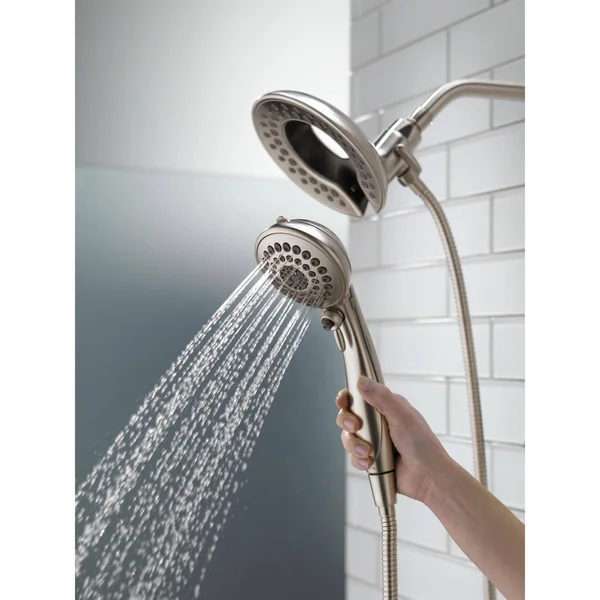 Delta 58569-SS-PK In2ition 5-Setting Two-in-One Shower - Stainless