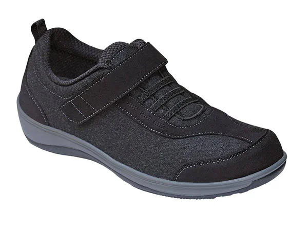 Women'S Orthopedic Casual Shoes - Volcano OrthoFeet, 9, Medium, Black
