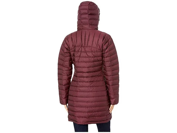 $920 Fjallraven Women Red Packable Insulated Snow Flake Parka Coat