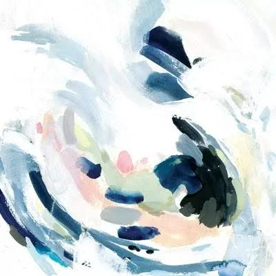 Victoria Borges Paintings Canvas Art Prints - Tailspin II