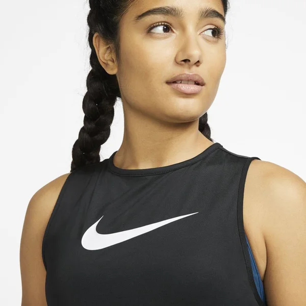 Nike Pro Women's Swoosh Tank - Black - M