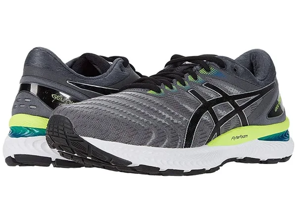 Asics Men's GEL-Nimbus 22 Piedmont Grey-Black - 14
